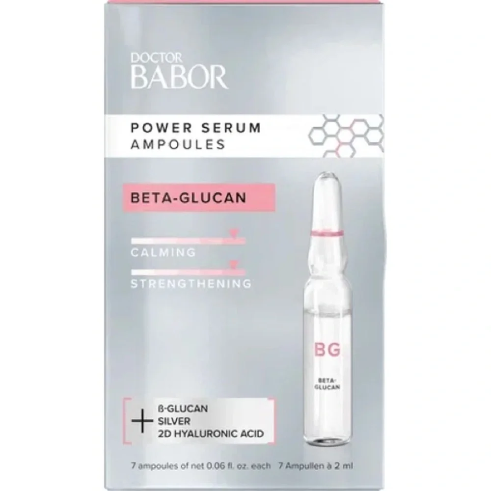✨ Doctor BABOR Power Serum Ampoules – Beta-Glucan (7 Ampules / 7-Day System) ✨